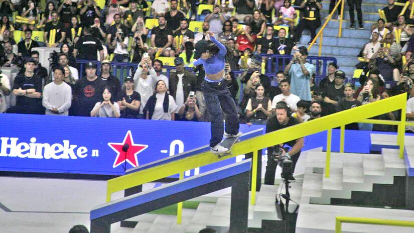 Disputa pelo campeonato mundial de skate foi marcada pela realização de manobras que resultaram em '9 club'.