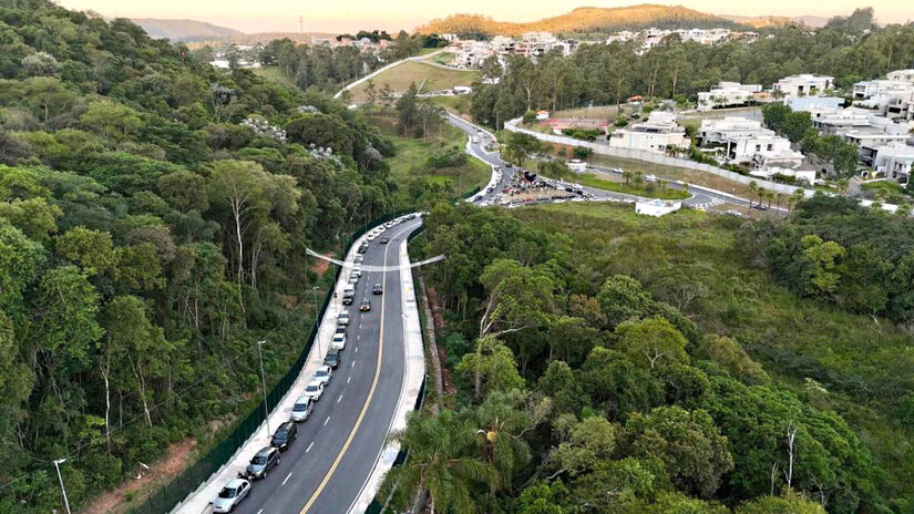 Inauguração de via foi na última segunda-feira (16/12) em Santana de Parnaíba. 