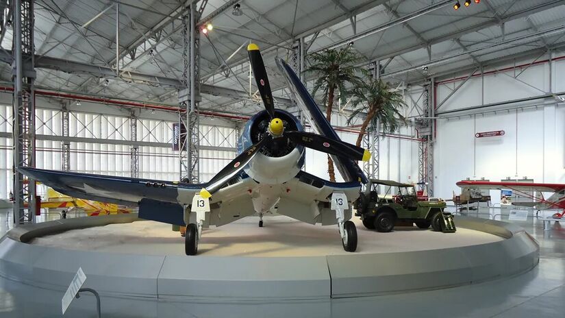 Aeronave Vought F4U Corsair - Divulgação/MAS