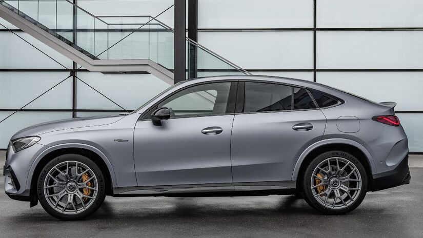 A Mercedes-Benz Cars & Vans Brasil confirma a chegada do Mercedes-AMG GLC 63 S E Performance Coupé. Foto: Divulgação 