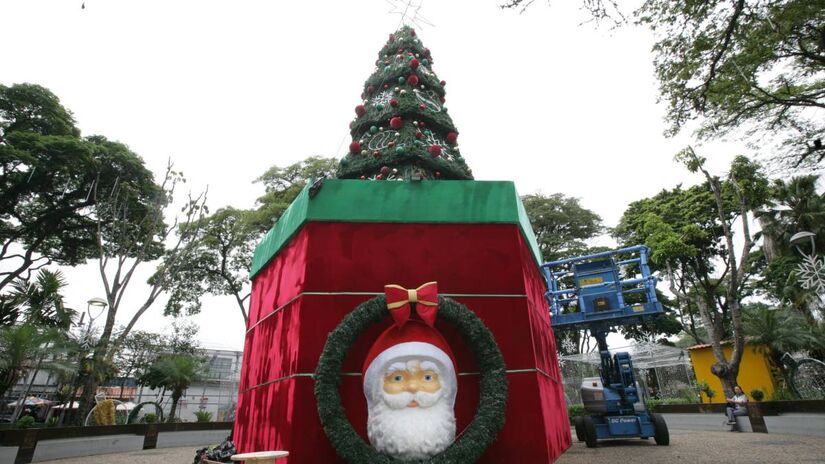 Destaque em São Paulo, os visitantes terão shows gratuitos, patinação no gelo, árvore gigante de Natal, luzes e a tradicional feirinha das artes. Fotos: Thiago Neme/Gazeta de S.Paulo 