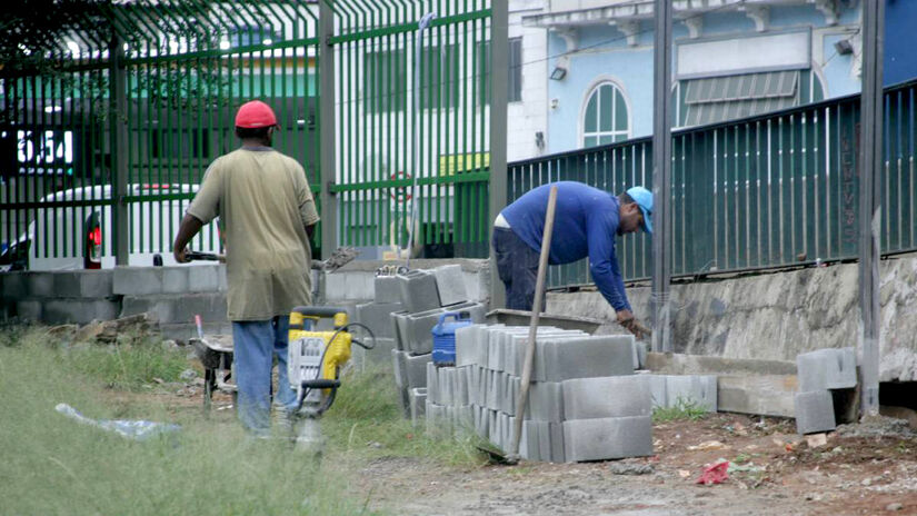 Prazo estimado para os serviços serem concluídos foi de três meses a partir da emissão da ordem de serviço. Fotos: Thiago Neme/Gazeta de S. Paulo