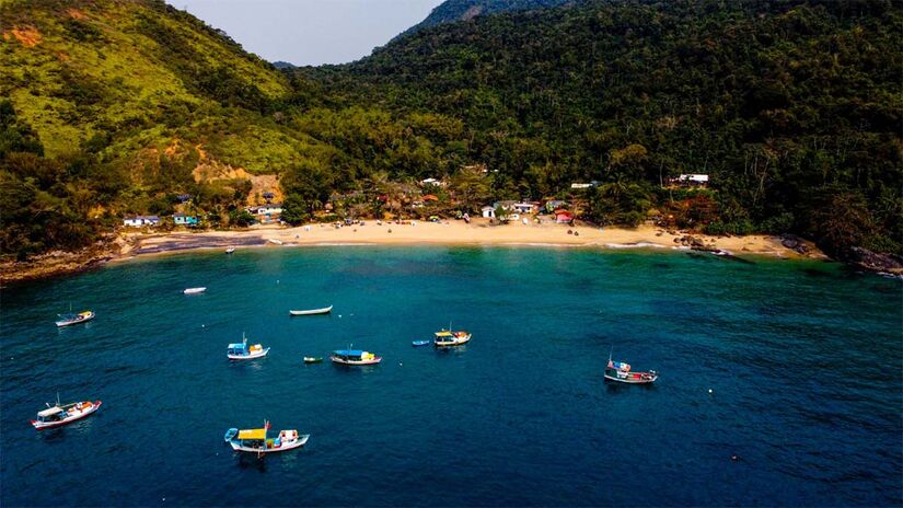 Praia da Serraria - Foto: Paulo Stefani/Sectur Ilhabela