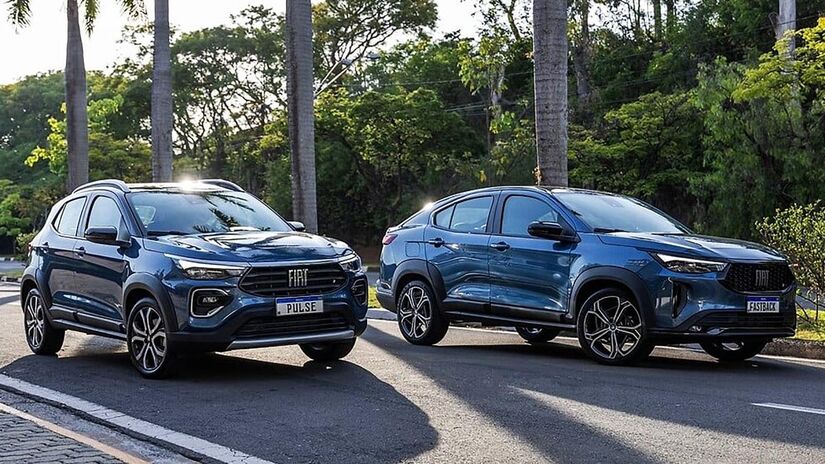 Coube aos compactos SUV Pulse e SUV-cupê Fastback a estreia, em novembro, da nova tecnologia Bio-Hybrid. Foto: Divulgação 