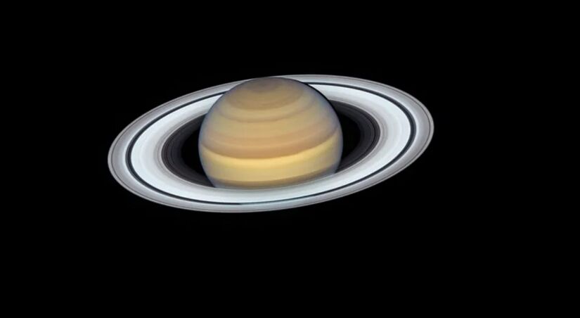 Saturno/Nasa/ESA/A. Simon (GSFC), M.H. Wong (Universidade da California, Berkeley) e Opal