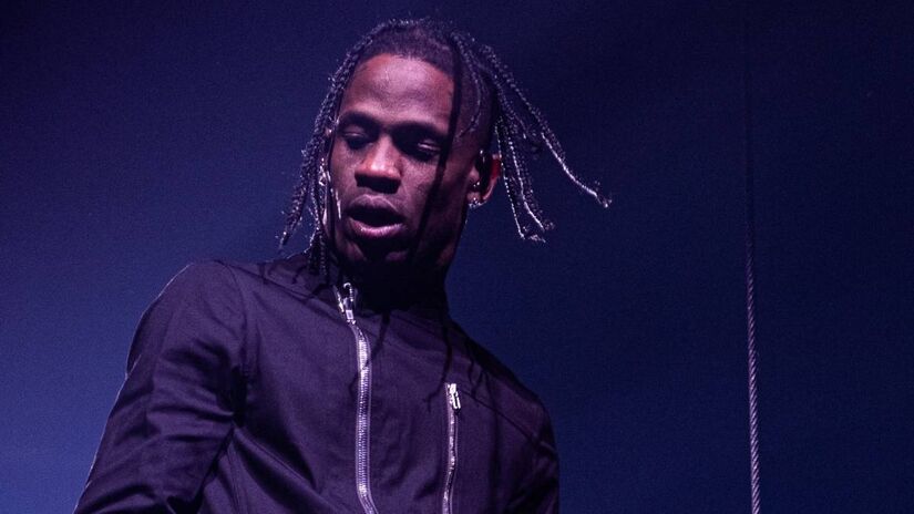 No dia 11 de setembro, o rapper americano Travis Scott fez um show marcante no Allianz Parque. Foto: Van Campos/Agnews