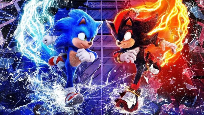 Sonic, Knuckles e Tails se juntam para enfrentar um temível inimigo.
Foto: Divulgação/Paramount Pictures