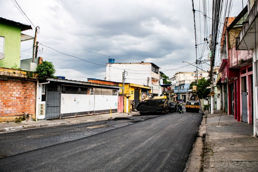 Taboão da Serra é a cidade mais povoada do Brasil e vias estão recebendo obras pela atual gestão. 