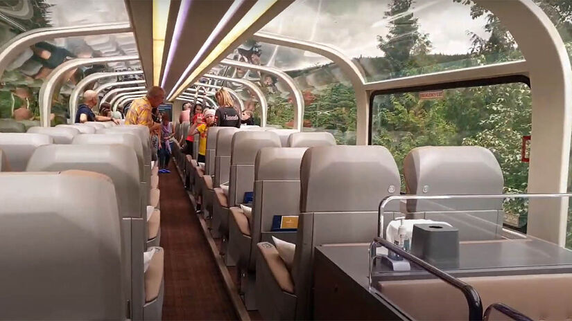 Rocky Mountaineer, Canadá - Foto: Reprodução YouTube