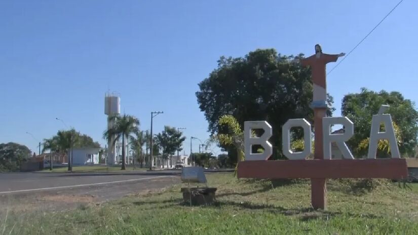 2 - Borá (SP) - 907 habitantes. A menor cidade de São Paulo é também a segunda menos populosa do Brasil - (Reprodução/TV TEM)