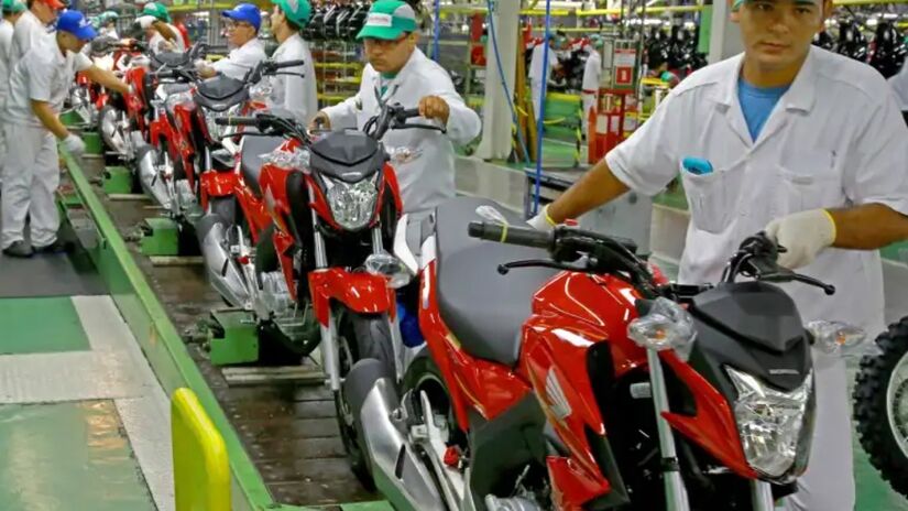 Fábrica da Honda no Polo Industrial de Manaus
Divulgação