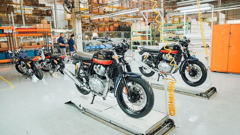 Fábrica da Royal Enfield no Polo Industrial de Manaus
Divulgação