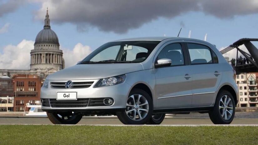 Gol 1.6 Mi Total Flex 8V, 2012, tem bom custo e desempenho por R$ 30 mil. Foto: Divulgação/Volkswagen