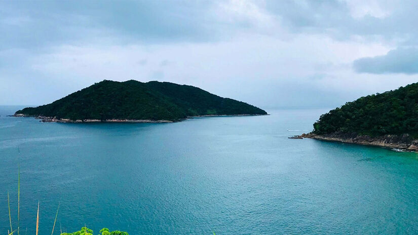 Ilha do Tamanduá, Caraguatatuba - Foto: divulgação Prefeitura de Caraguatatuba