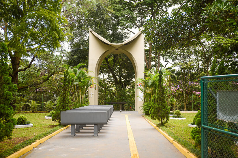 Mausoléu da FEB, no Cemitério São Pedro, em São Paulo/Sd Norberto/Divulgação