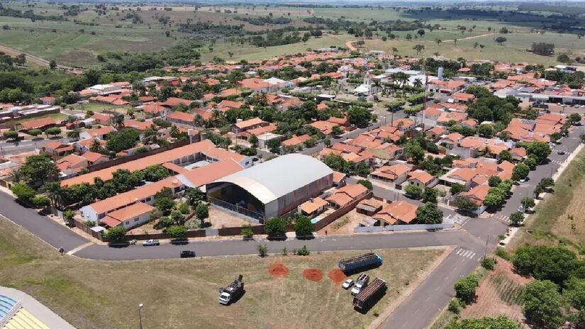 5 - Nova Castilho (SP) - 1.062 habitantes. Fechando o top-5 das cidades menos populosas do Brasil, está Nova Castilho, mais um município do estado de São Paulo, localizado na região noroeste - (Divulgação/Prefeitura de Nova Castlho)