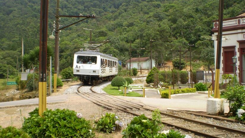 Estrada de Ferro Campos do Jordão. Foto: Wikimedia Commons