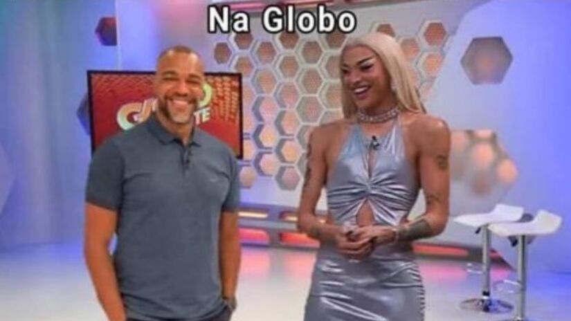 Denílson ao lado de Pablo Vittar enquanto trabalha na Globo

/Fotos: Reprodução/Redes sociais