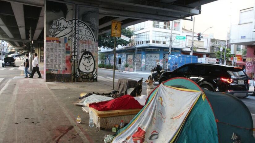 O centro da cidade, que um dia foi o coração de São Paulo, tem sido negligenciado e desvalorizado. Foto: Rovena Rosa/Agência Brasil