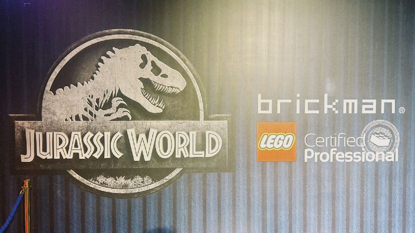 Criada por Ryan 'Brickman' McNaught, o evento dá vida a histórias e personagens da Jurassic World.
Leo Rocha/Gazeta de S.Paulo