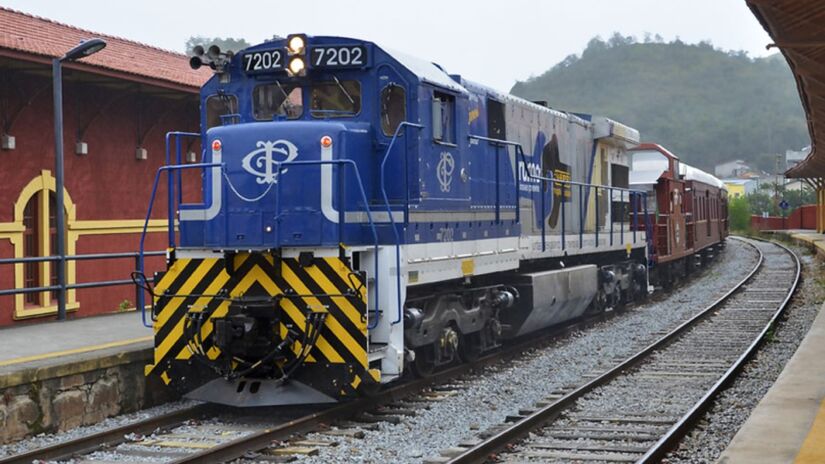 Trem de Guararema. Foto: Divulgação ABPF