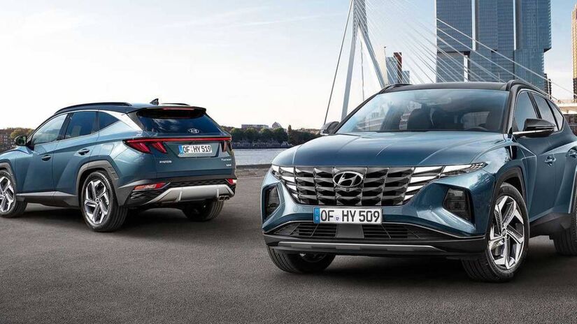 Hyundai Tucson  Com design moderno e tecnologia avançada, o Tucson segue como um dos SUVs mais vendidos no mundo.  