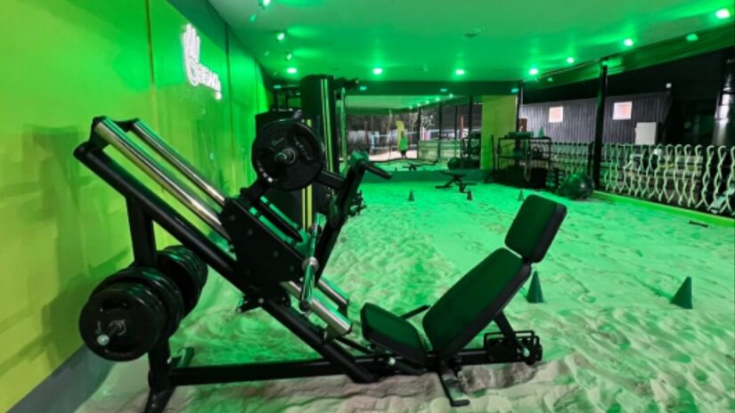 4BeachGym incorpora musculação, treinamento funcional e cardio, com variedade de estratégias de treino.

/Foto: Divulgação