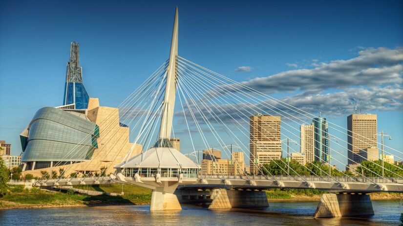 Já a cidade de Winnipeg teve uma taxa de 6,21. Foto: Tourism Winnipeg/Dan Harper