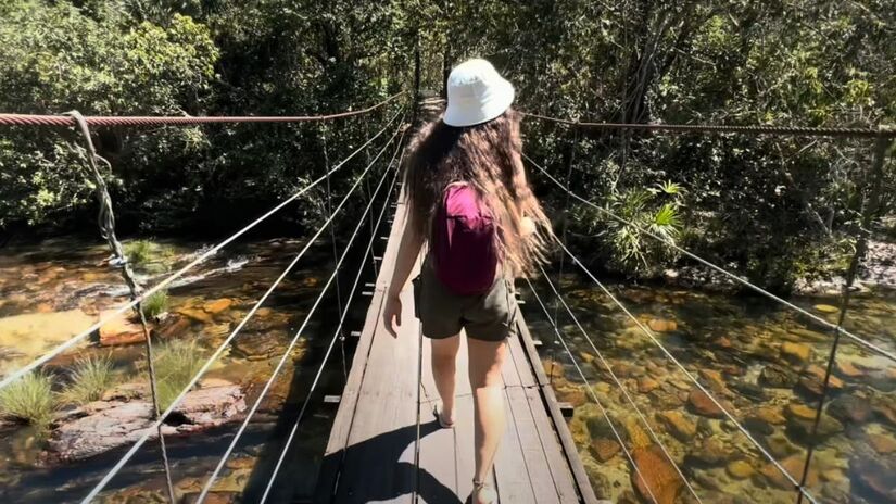 A Chapada dos Veadeiros é um destino para os amantes da natureza. Trilhas, mirantes e cachoeiras fazem parte do roteiro.  