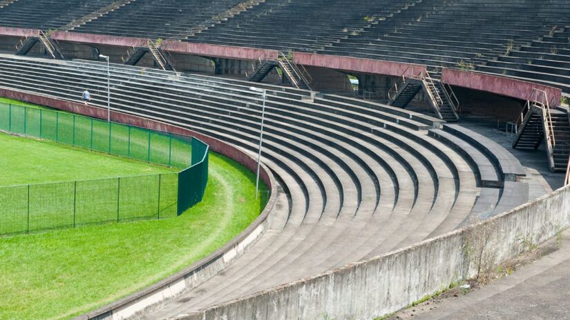 Em 2019, o Estádio Olímpico da USP foi tombado pelo Conselho Municipal de Preservação do Patrimônio Histórico, Cultural e Ambiental da Cidade de São Paulo (Conpresp). Foto: Julio Cesar Bazanini/USP Imagens