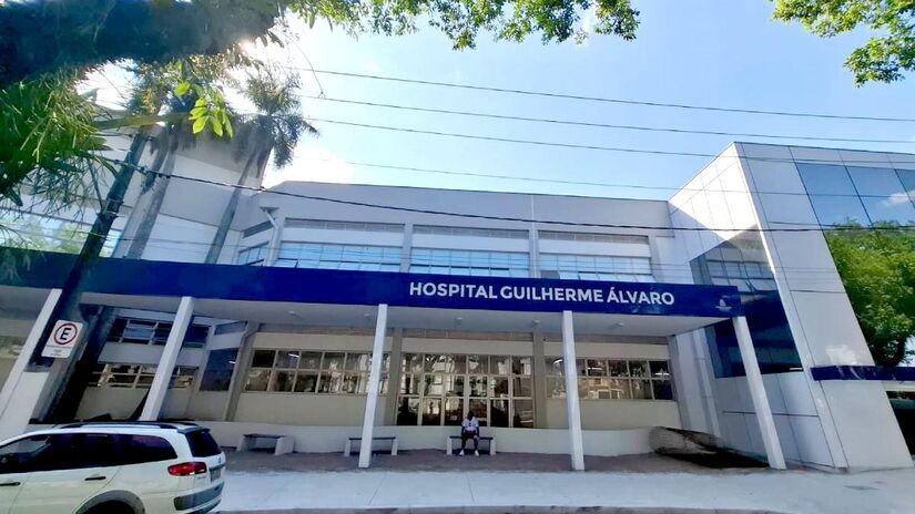 O Hospital Guilherme Álvaro, localizado em Santos, no litoral de São Paulo.