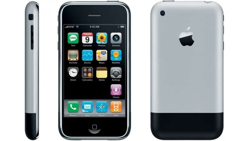 Primeiro iPhone foi lançado em 2007.

/Foto: Divulgação