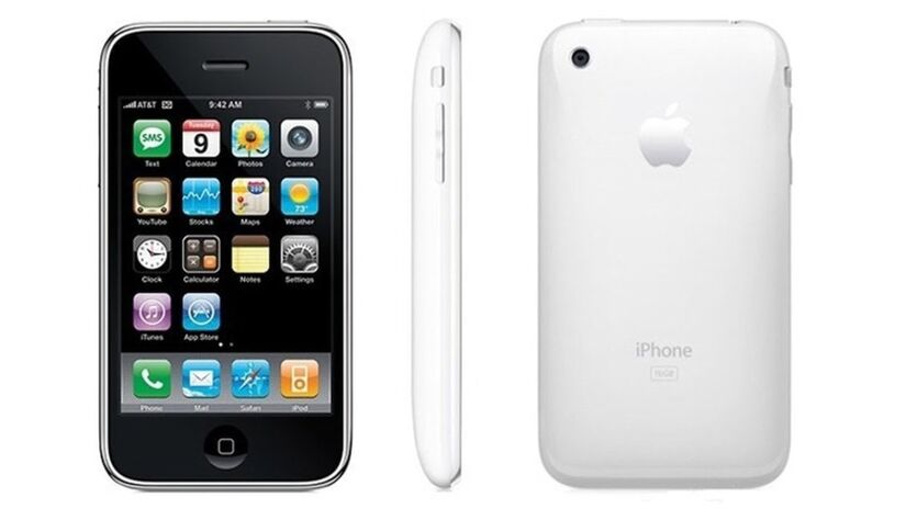 iPhone 3G foi lançado em 2008.

/Foto: Divulgação