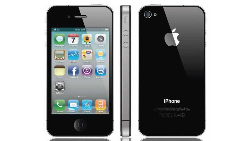 iPhone 4 foi lançado em 2010.

/Foto: Divulgação