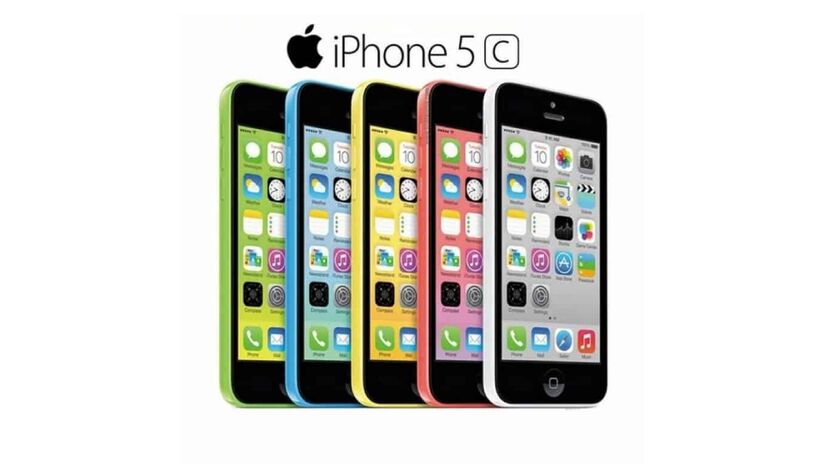 iPhone 5c foi lançado em 2013.

/Foto: Divulgação