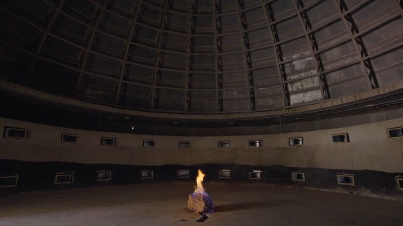 Imagem mostra frame do documentário de Janaina Wagner, "Quando o sol chegar/um cometa nos teus olhos".

/Foto: Divulgação/MASP