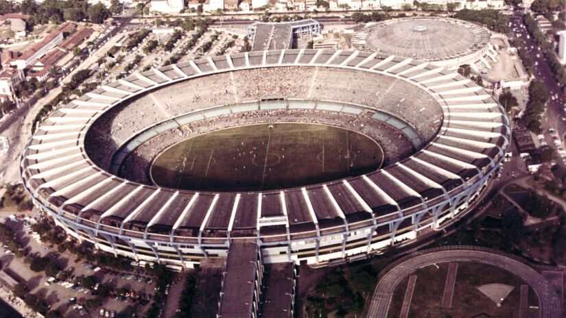 Em 1969, Pelé marcou seu milésimo gol no Maracanã, um dos momentos mais icônicos da história do estádio.Foto: Wikimedia Commons