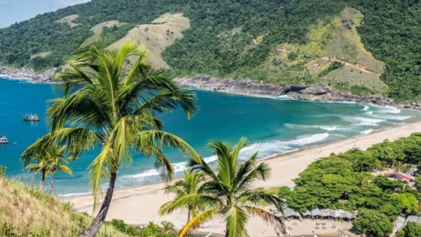 Praia do Bonete, Ilhabela (SP). Foto: Divulgação/Prefeitura de Ilhabela