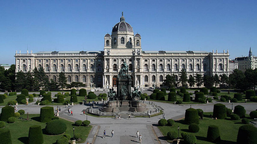 O Museu de História Natural foi construído no final do século 19 - Foto:  Manfred Werner - Tsui/Wikimedia Commons