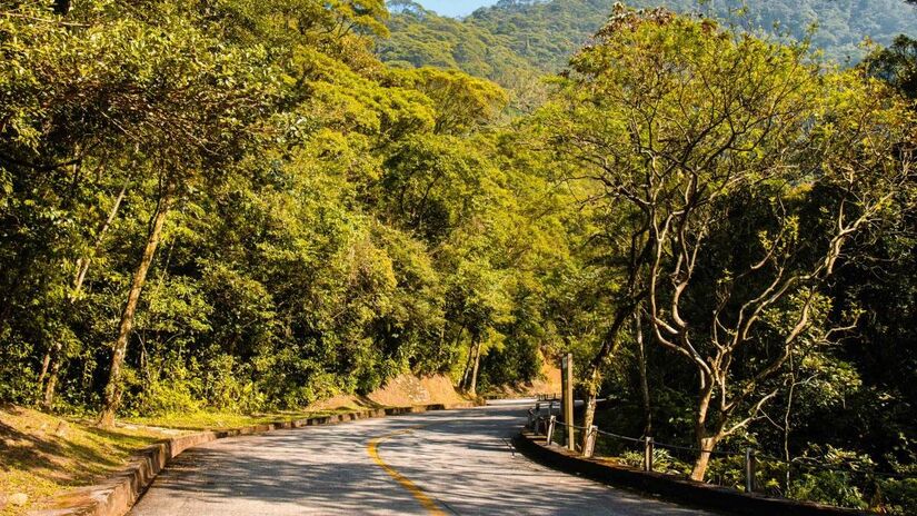 O local conta com muitas opções que oferecem contato com a natureza, como cachoeiras, camping e muitas trilhas - (Divulgação/Caminhos do Mar)