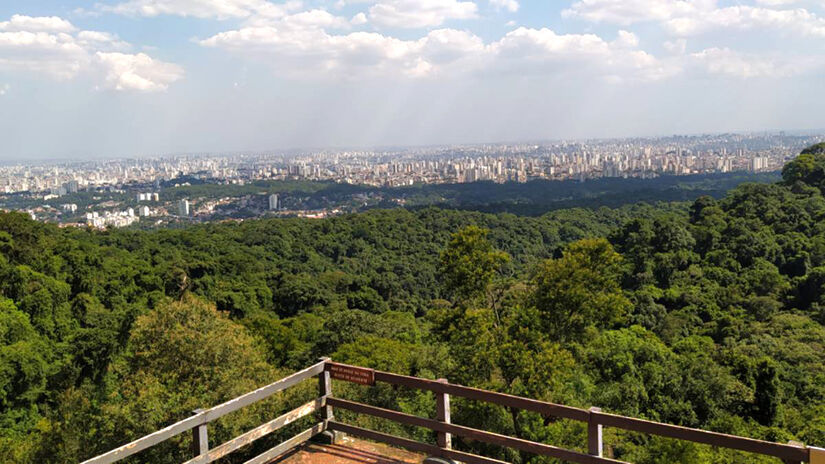 Parque Estadual da Cantareira: Criado em 1963, o espaço possui uma área de 7.916,52 hectares, dividido em quatro núcleos com 16 opções trilhas, com a mais conhecida sendo a Trilha de Pedra Grande, que leva os visitantes a uma vista panorâmica da capital paulista de tirar o fôlego - (Divulgação/Governo de SP)