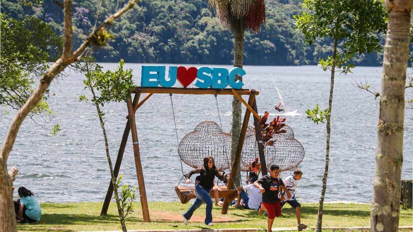 Fundado em 1955, o Parque Estoril virou, em 2013, a primeira Unidade de Conservação de São Bernardo do Campo para garantir a preservação da mata atlântica, da fauna e da represa Billings - (Divulgação/PMSBC) - (Divulgação/PMSBC)