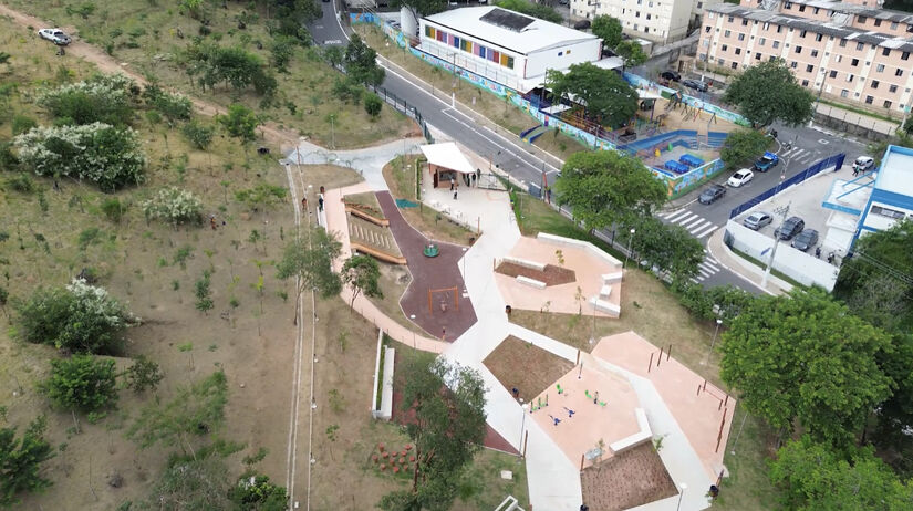 Parque Linear Córrego do Bispo, na zona norte de São Paulo/Leon Rodrigues/Secom