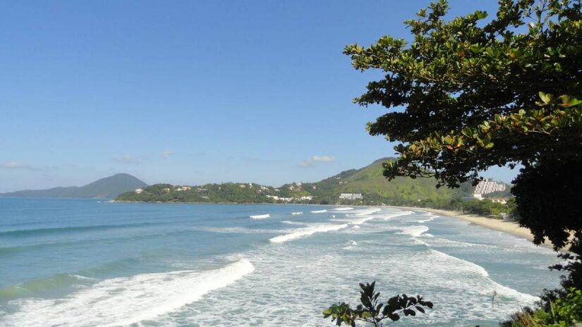 Uma das praias mais procuradas em Ubatuba, Toninhas é famosa pela beleza de sua areia.
Foto: Divulgação/PMU
