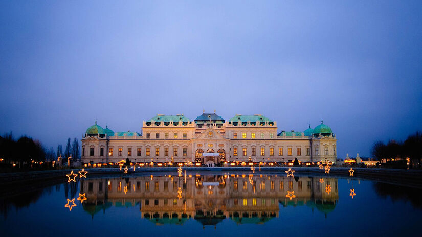 A cidade é repleta de construções centenárias, como o Palácio Belvedere - Foto: Gerhard Bögner por Pixabay