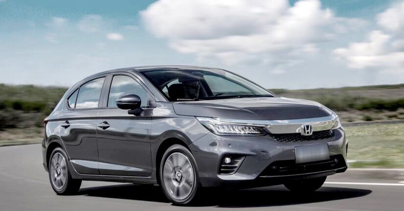 Honda City: 13,1 km/l na cidade e 15,2 km/l na estrada. Foto: Divulgação