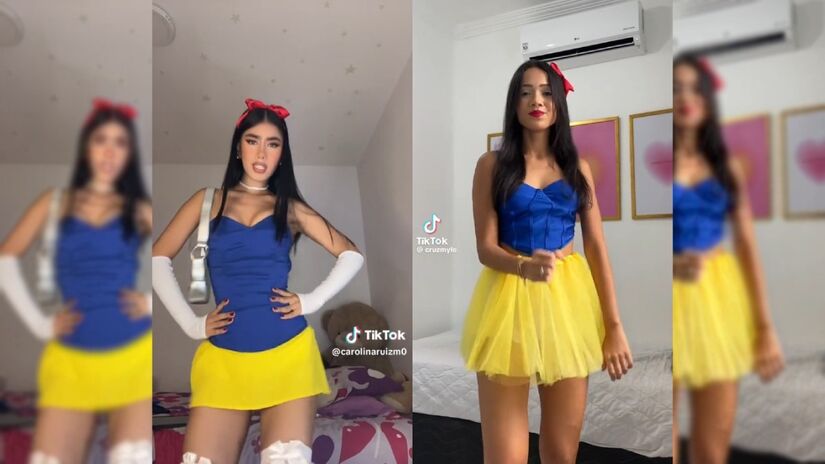 A Branca de Neve é uma das princesas mais fáceis de se fantasiar.