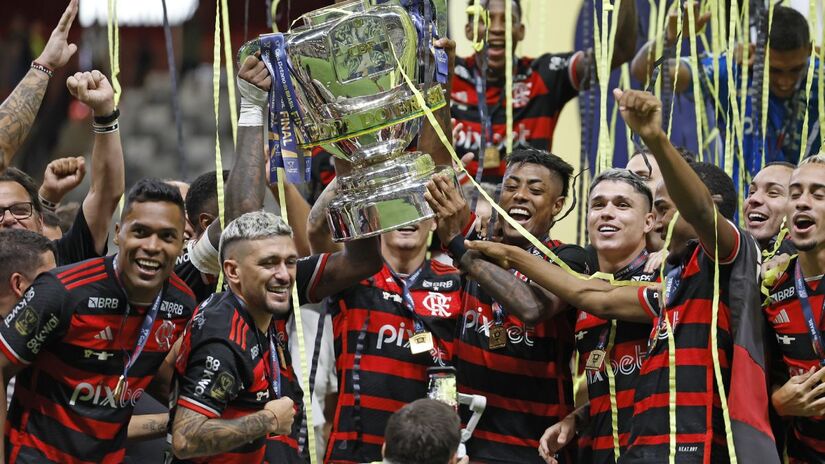 Campeão da Copa do Brasil de 2024 e do Campeonato Estadual, o Flamengo ficou em primeiro lugar no ranking da CBF. Foto: Rafael Ribeiro/CBF