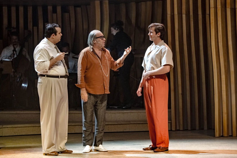 Após uma temporada de sucesso no Rio de Janeiro, o espetáculo 'Tom Jobim Musical' estreia no Teatro Villa Lobos, na zona oeste de São Paulo. Foto: Caio Gallucci/Divulgação