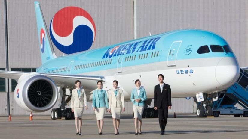 A Korean Air é considerada a melhor companhia do mundo (Foto: Divulgação/Korean Air)